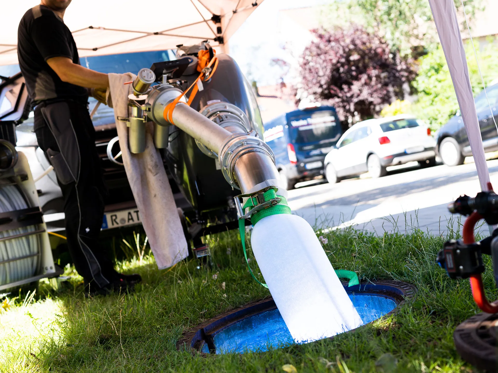 Rohrsanierung Arbeitsschritt 4